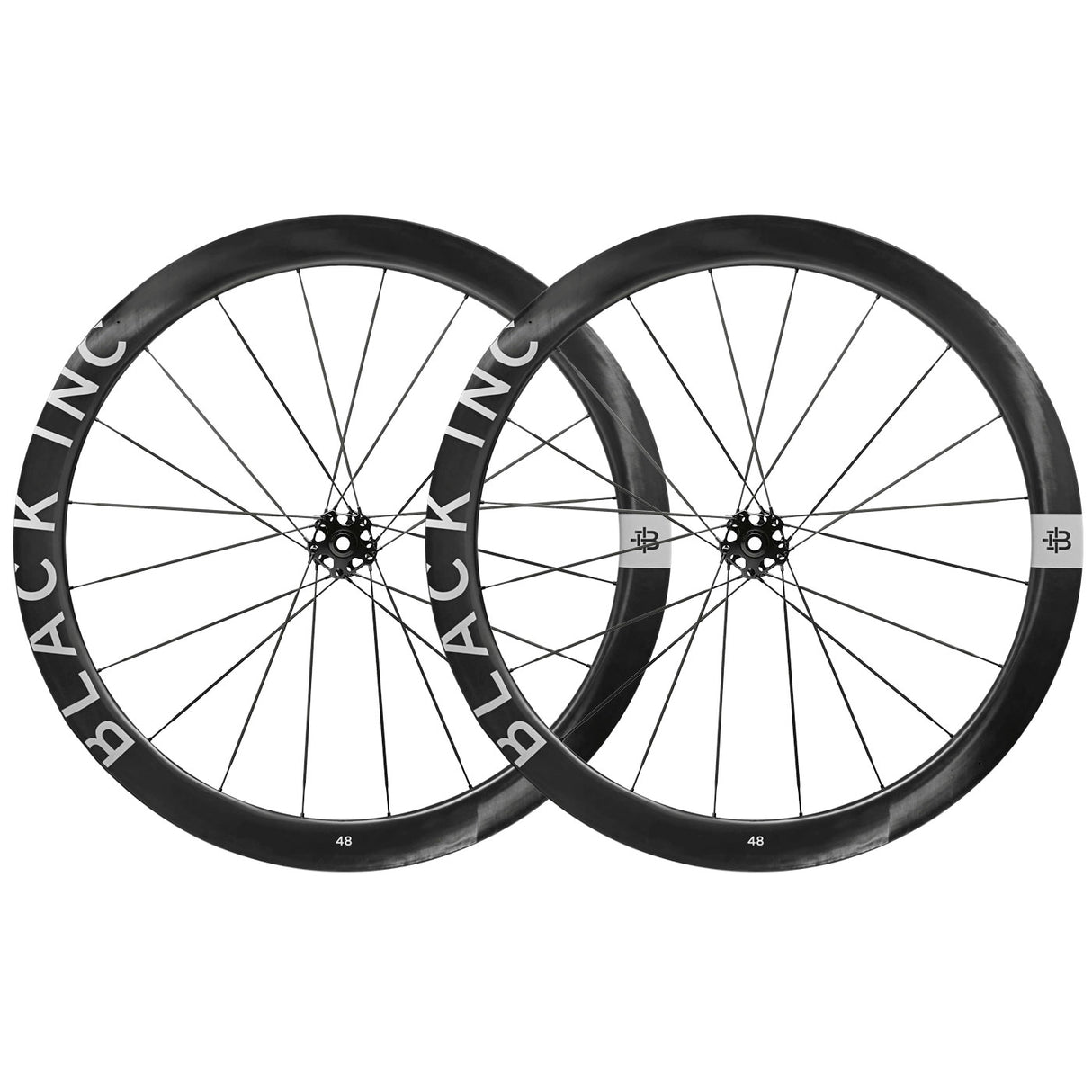 Black Inc Laufräder 48/58 - Weiß