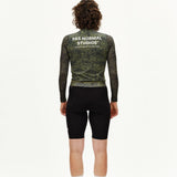 Jersey women’s long-sleeve Pas Normal Studios Essential Light AOP Grain - Green