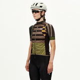 Gilet femme Pas Normal Studios Mechanism Stow Away AOP International - Vert