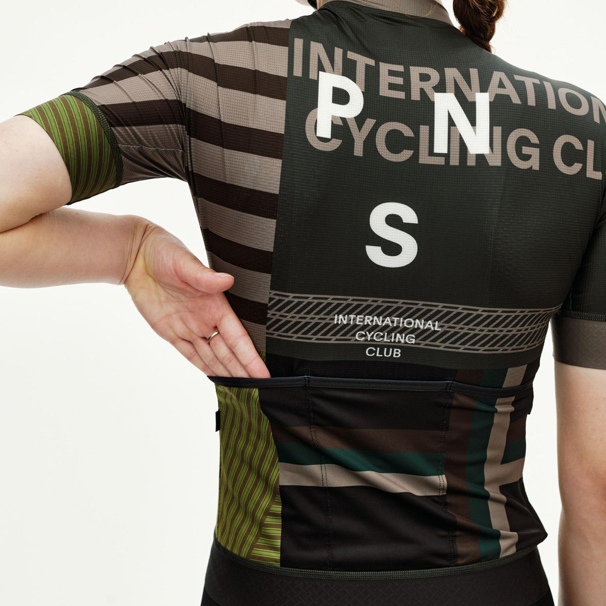 Trikot damen Pas Normal Studios Mechanism AOP International - Grün