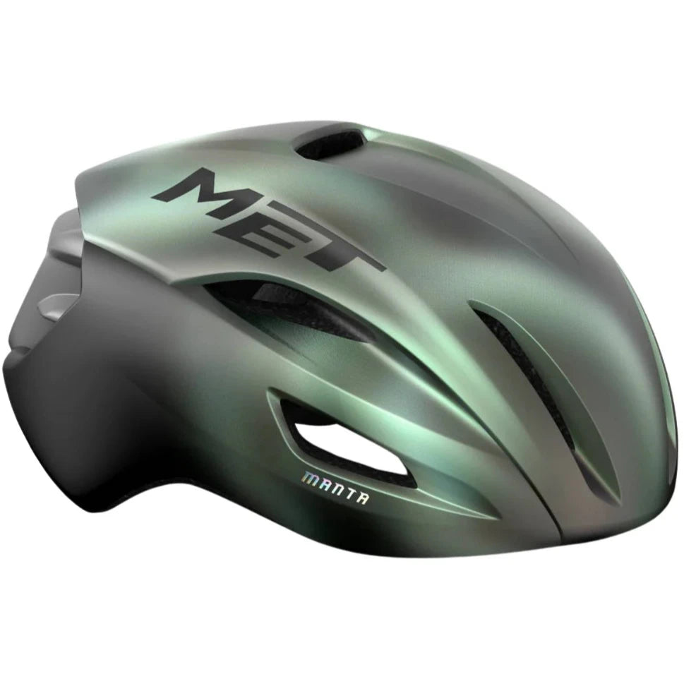 Casco Met Manta Mips - Verde grigio - B