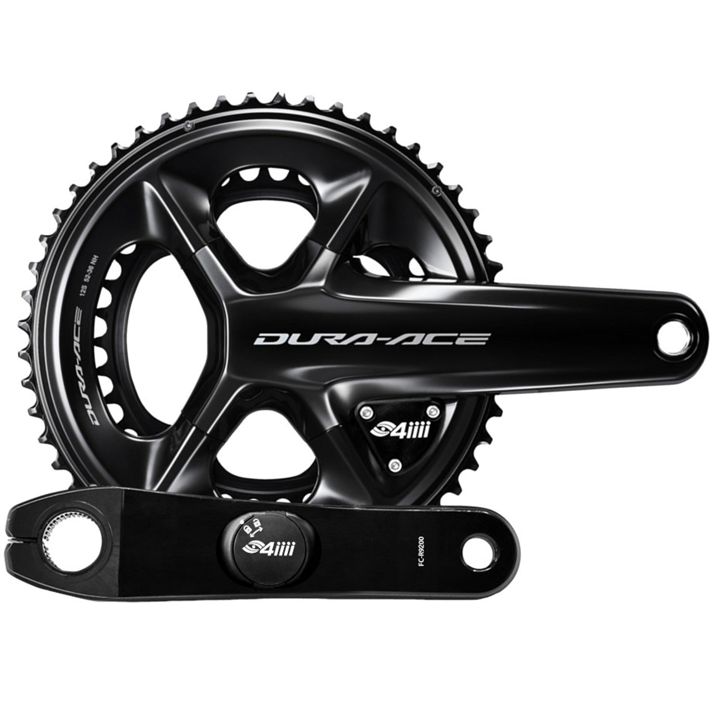 Pédalier 4iiii Precision Pro Shimano Dura-Ace FC-R9200 52/36T