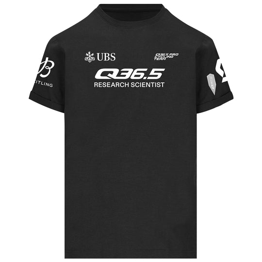 Q36.5 Pro Cycling Team t-shirt - Black