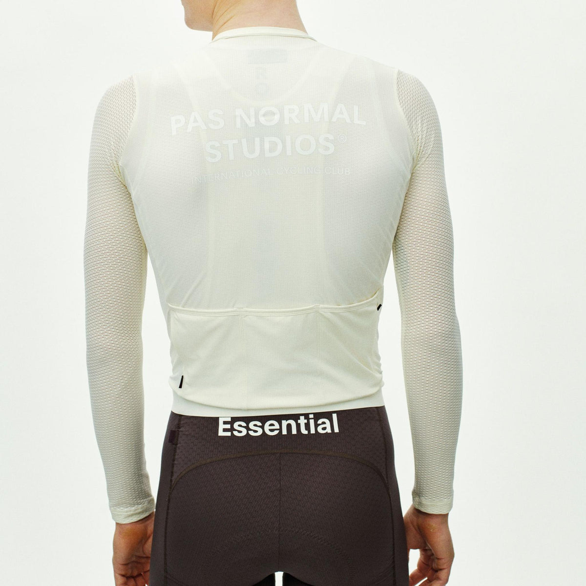 Langarmtrikot Pas Normal Studios Essential Light - Off White
