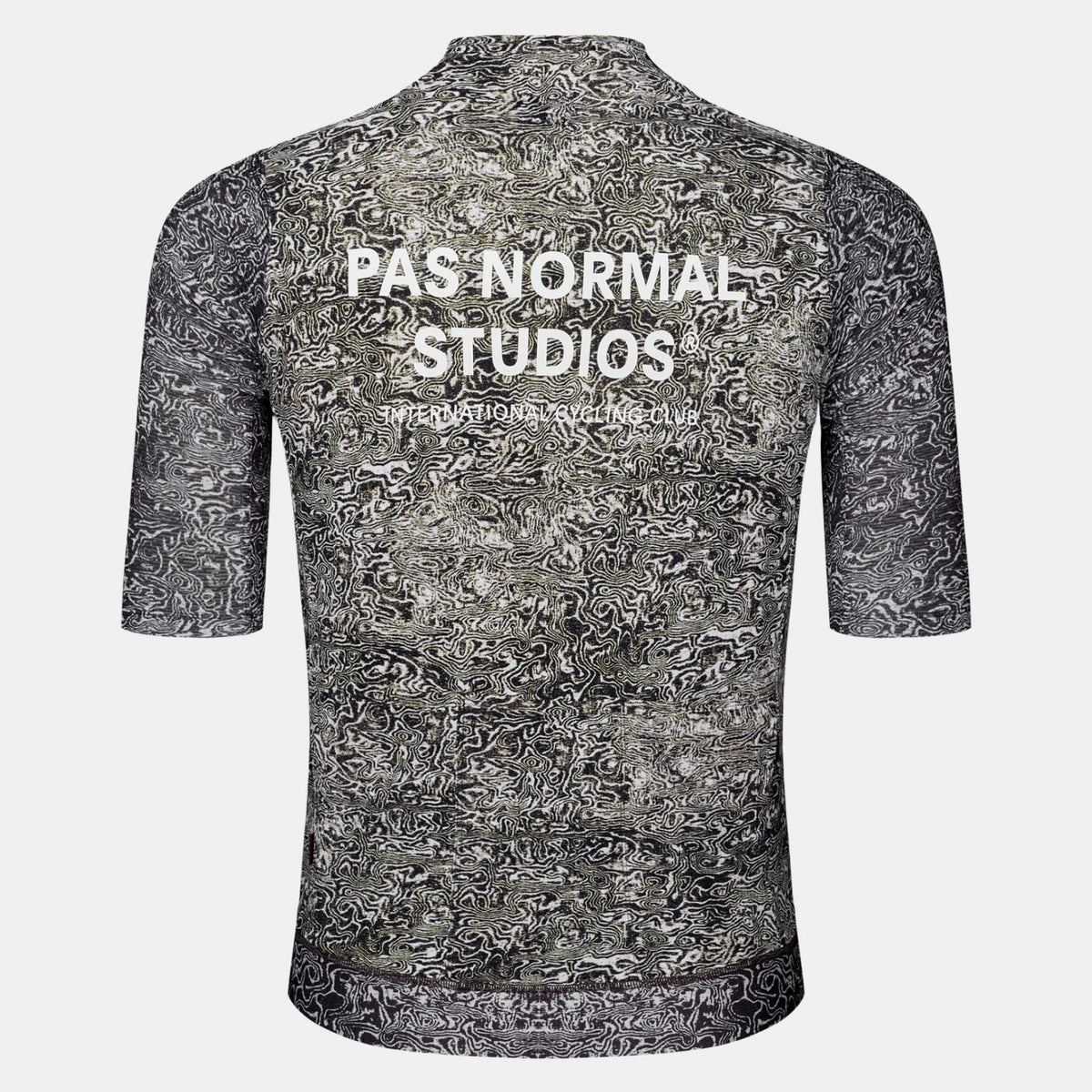 Maillot Pas Normal Studios Essential Light AOP Grain - Blanco roto
