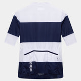 Maglia Cafe du Cycliste Angeline - Blu bianco - I