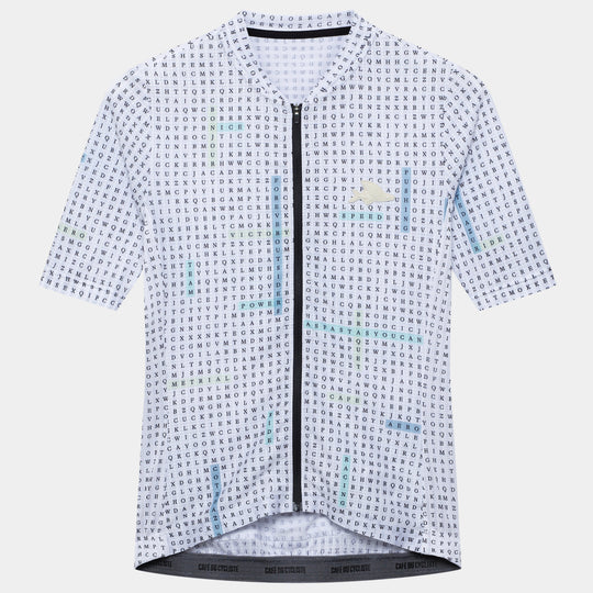 Maglia Cafe du Cycliste Angeline - Bianco