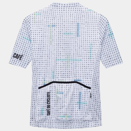 Maglia Cafe du Cycliste Angeline - Bianco - G