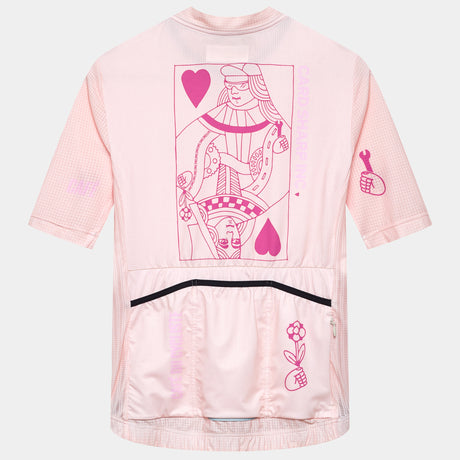 Maglia donna Cafe du Cycliste Angeline - Rosa - A