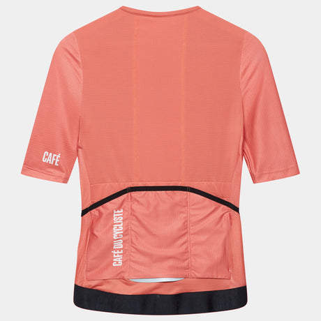 Maglia Cafe du Cycliste Olympe - Arancio - F