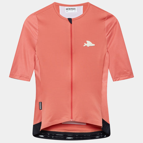 Maglia Cafe du Cycliste Olympe - Arancio - E
