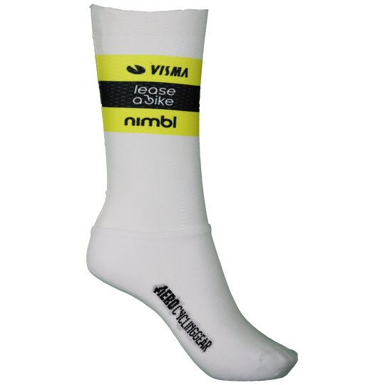Team Visma Lease a bike 2025 Premium Aero socks