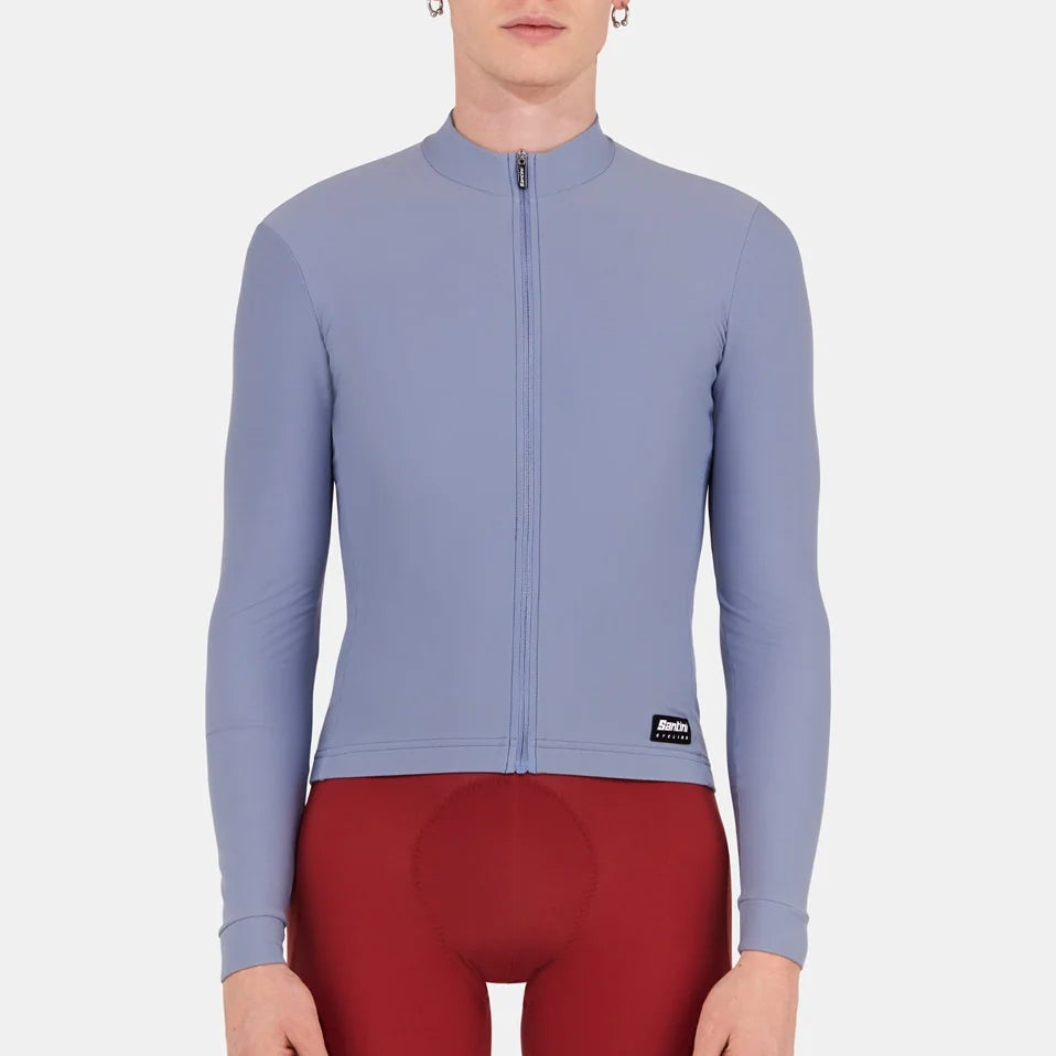 Maglia maniche lunghe Santini RTR - Azzurro