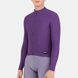 Maglia maniche lunghe Santini RTR - Melanzana