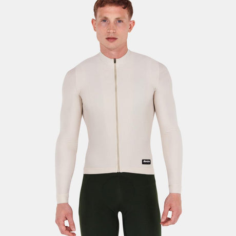 Maglia maniche lunghe Santini RTR - Beige - Q