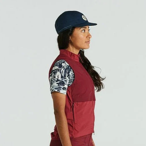 Gilet donna Specialized/Fjällräven Adventure - Rosso - I