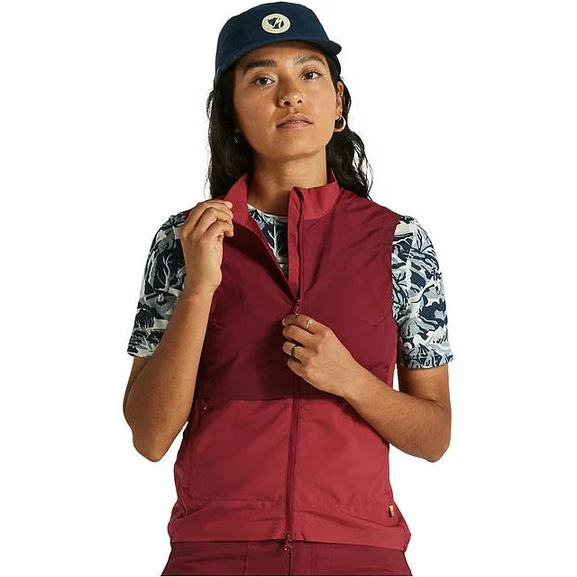 Gilet donna Specialized/Fjällräven Adventure - Rosso - H