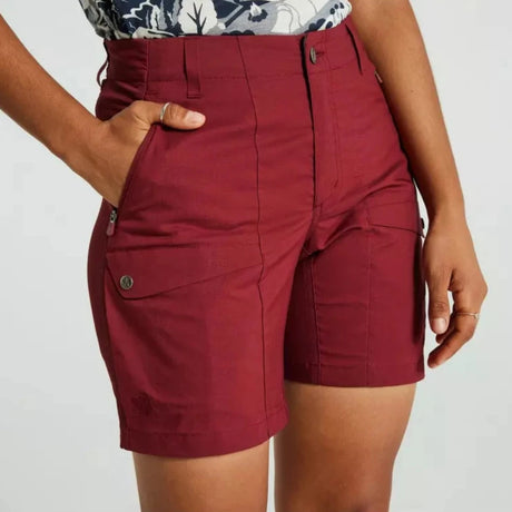 Pantaloni donna Specialized/Fjällräven Rider's Hybrid - Rosso - L