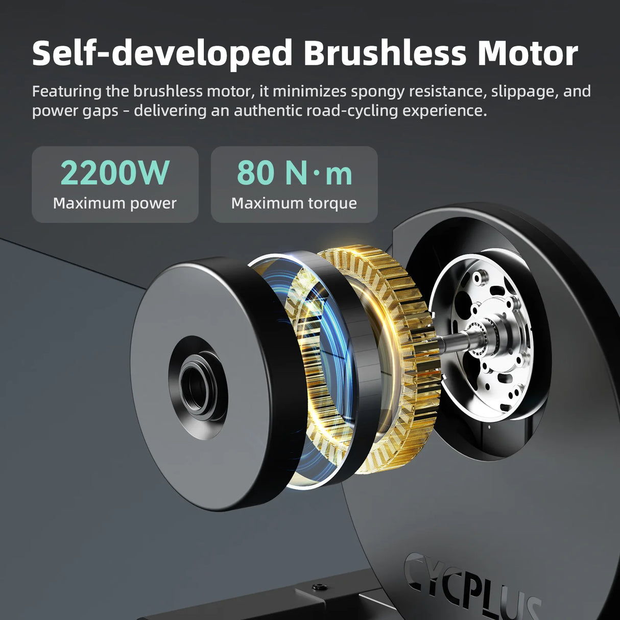 Cycplus R200 Smart Direct-Drive-Rolle 