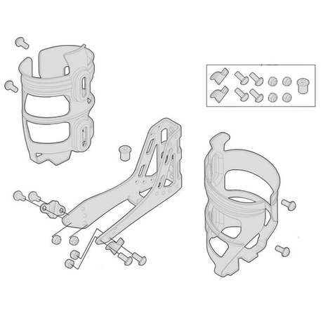 Kit de tornillería Vision Rear Hydration System V4040