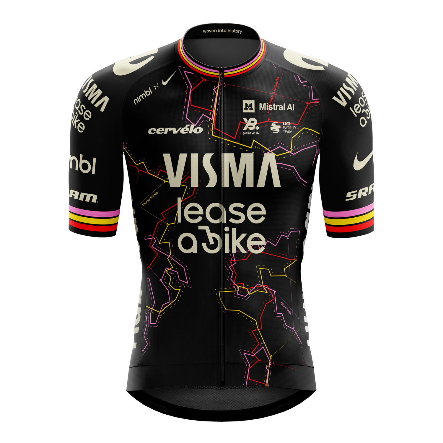 Team Visma Lease a bike 2026 jersey - Giro Trilogy