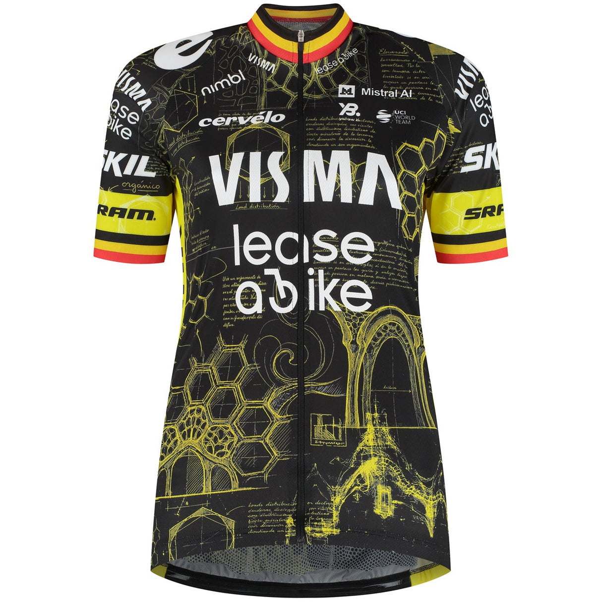 Jersey women's Team Visma Lease a Bike 2026 Dream Like a Champion - Wout Van Aert