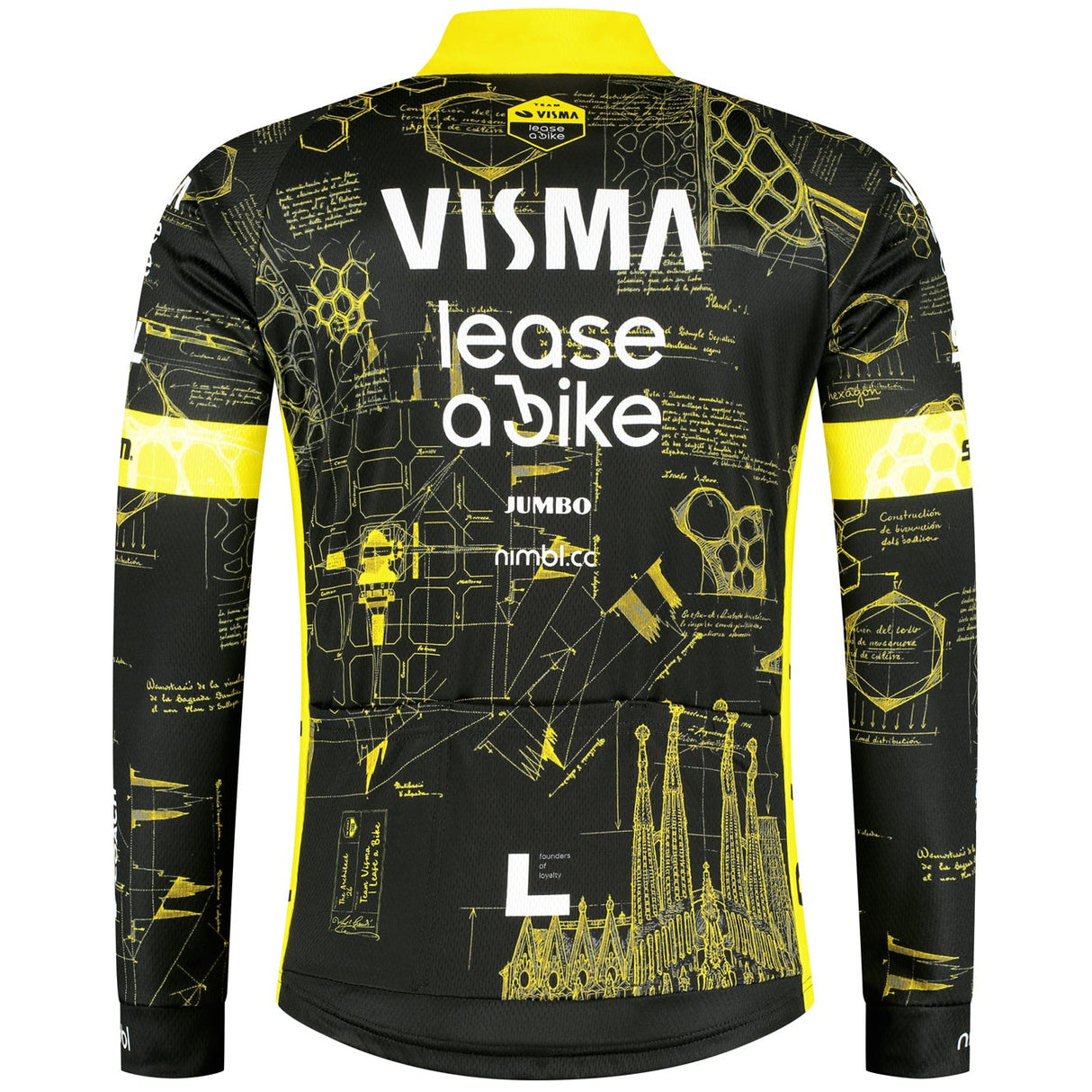 Langarm-Trikot Team Visma Lease a bike 2026 Dream Like a Champion - Tdf