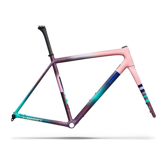 Specialized Crux S-Works frame - Pink blue