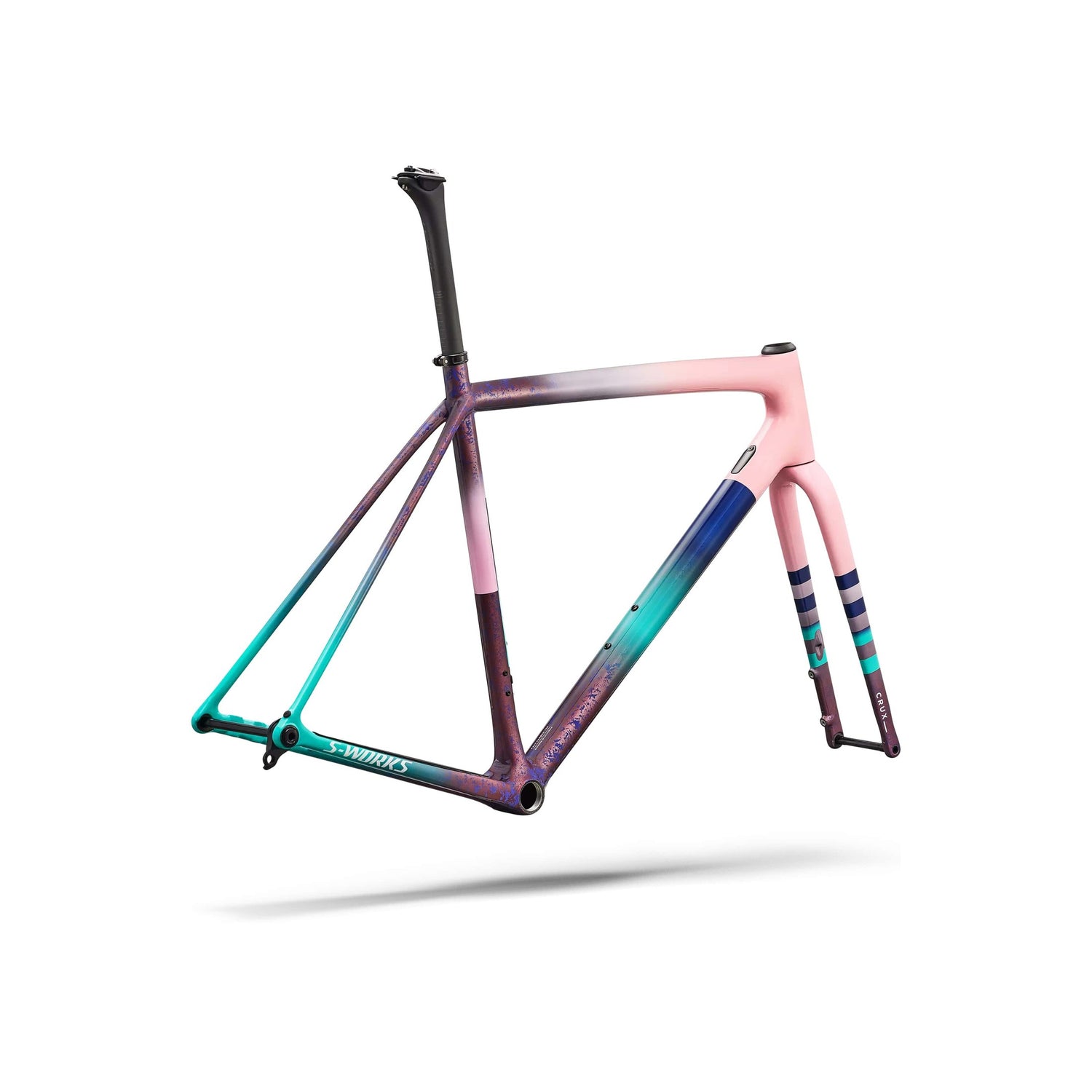 Rahmen Specialized Crux S-Works - Rosa Blau