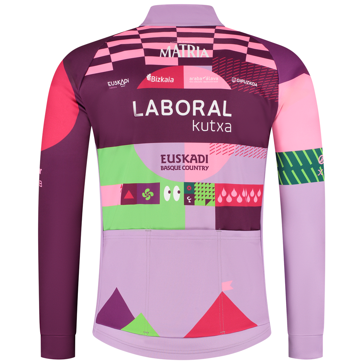 Maglia maniche lunghe Agu Laboral Kutxa-Fondacion Euskadi 2026