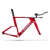 Telaio Specialized S-Works Shiv TT Module - Gloss Ruby Metallic White Silver Metallic