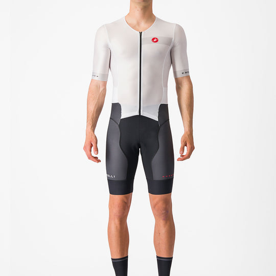 Castelli Free Sanremo 2 Suit skinsuit - White black