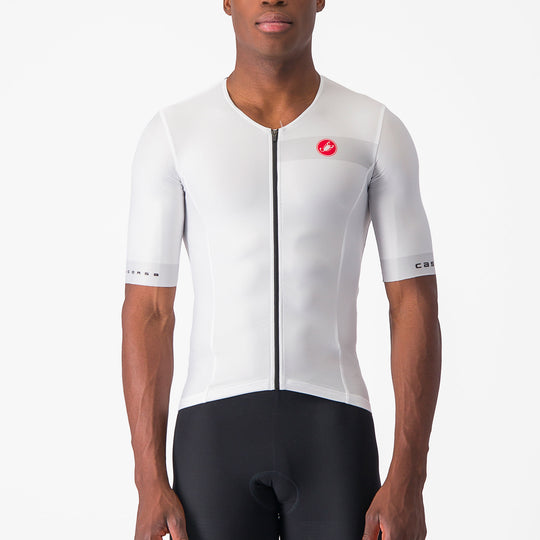 Maillot Castelli Free Speed 2 Race - Blanc noir