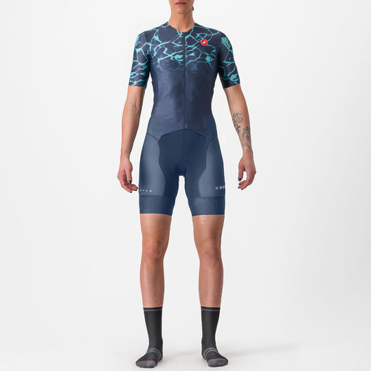 Castelli Free Sanremo 2 Suit woman body - Blue