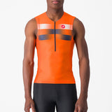 Maglia Castelli Free Tri 2 Top - Arancio - C