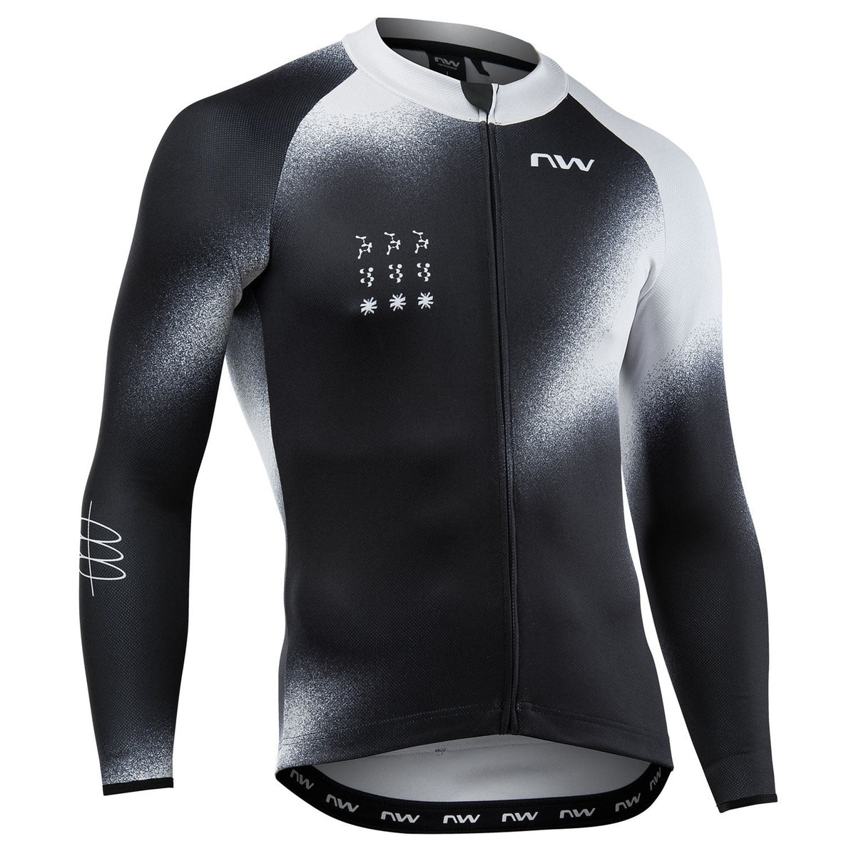 Maillot manches longues Northwave Blade - Noir gris