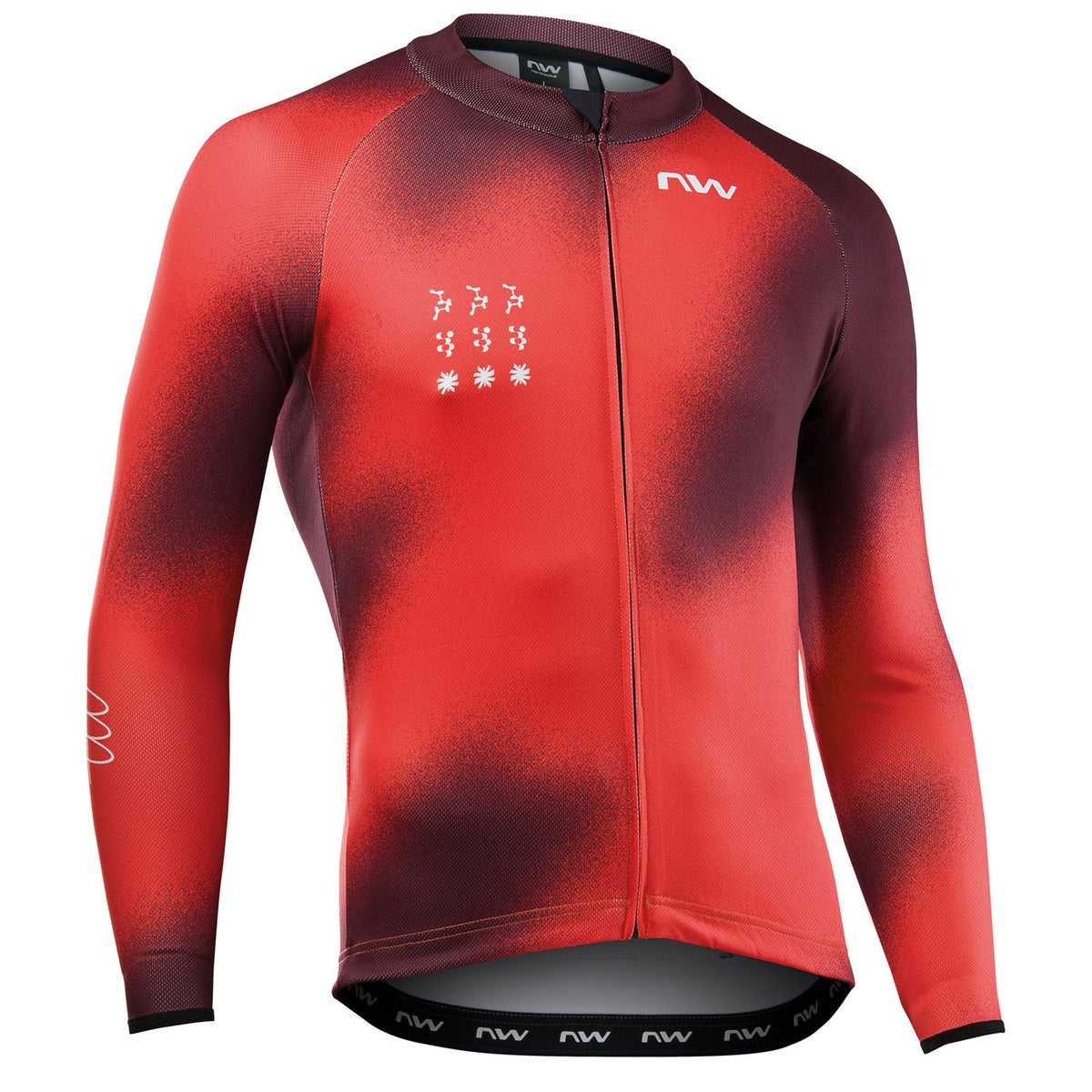 Maillot manches longues Northwave Blade - Rouge