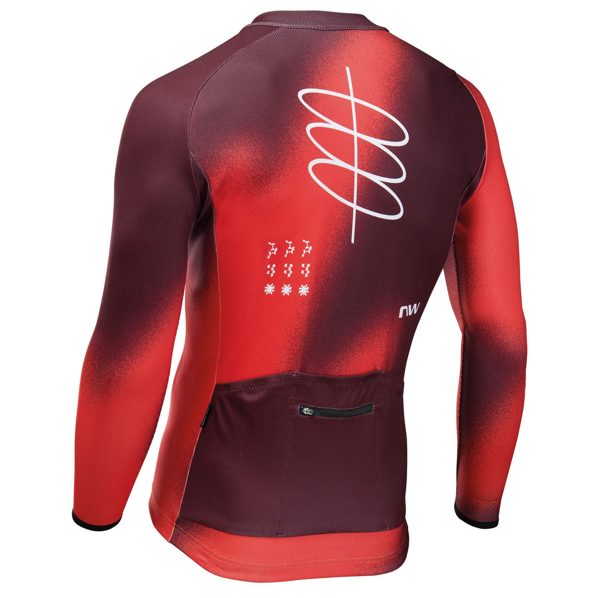 Maillot manches longues Northwave Blade - Rouge