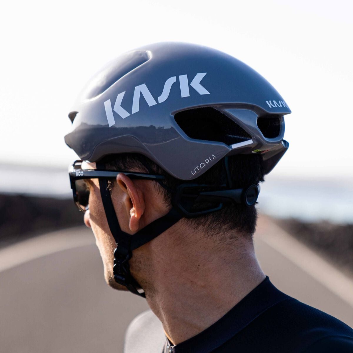 Casco Kask Utopia Y - Grigio - N