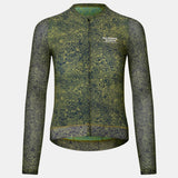 Jersey women’s long-sleeve Pas Normal Studios Essential Light AOP Grain - Green