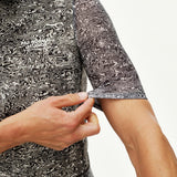 Maillot Pas Normal Studios Essential Light AOP Grain - Blanco roto