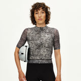Trikot damen Pas Normal Studios Essential Light AOP Grain - Off White