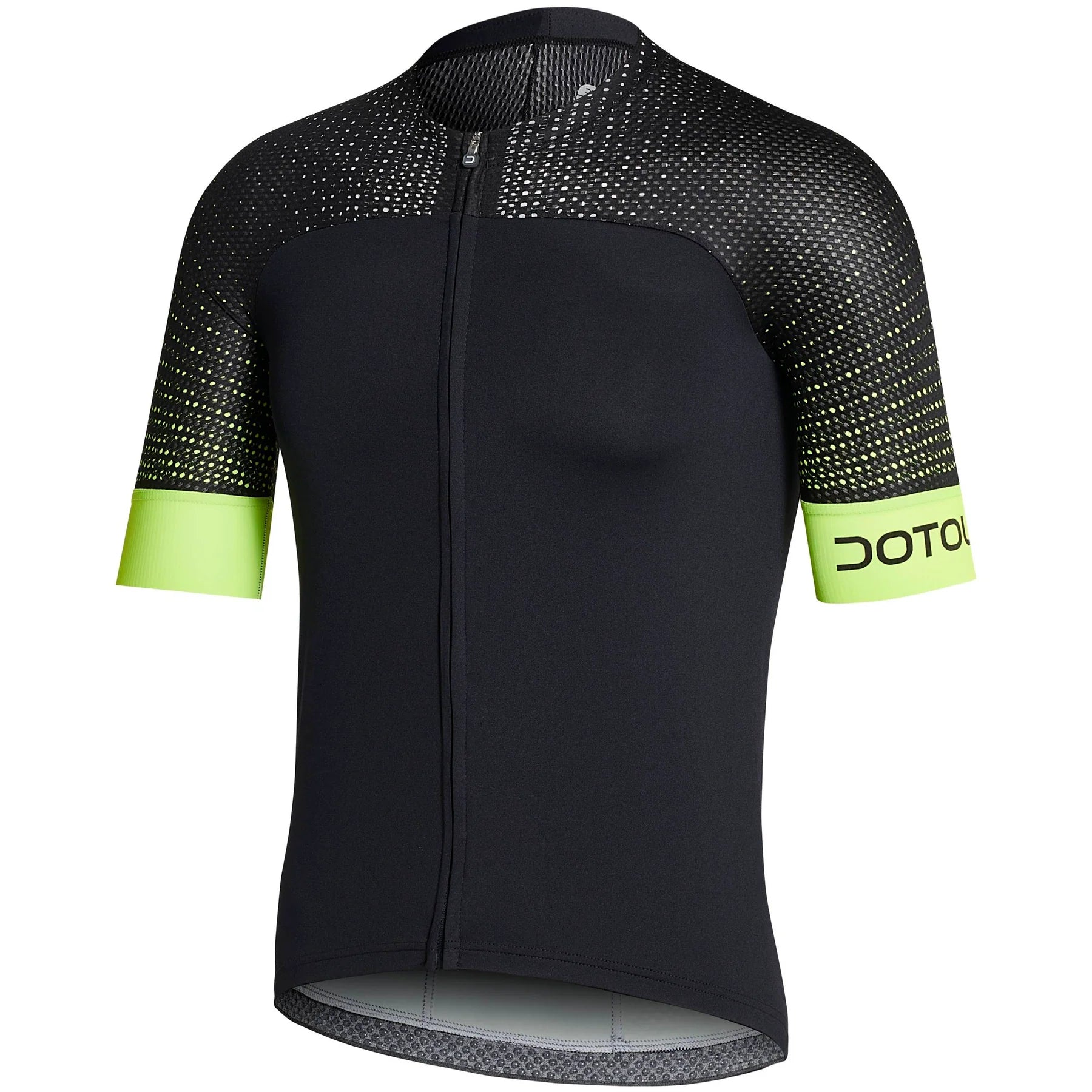 Maglia Dotout Hybrid  - nero-giallo fluo - E