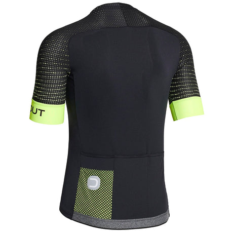 Maglia Dotout Hybrid  - nero-giallo fluo - F