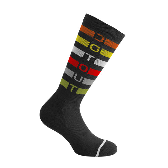 Chaussettes Dotout Stripe - Noir multicolor