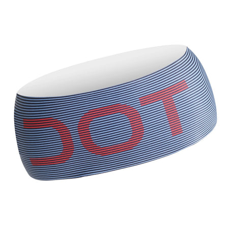 Fascetta Dotout  Flag - Grigio rosso - Q