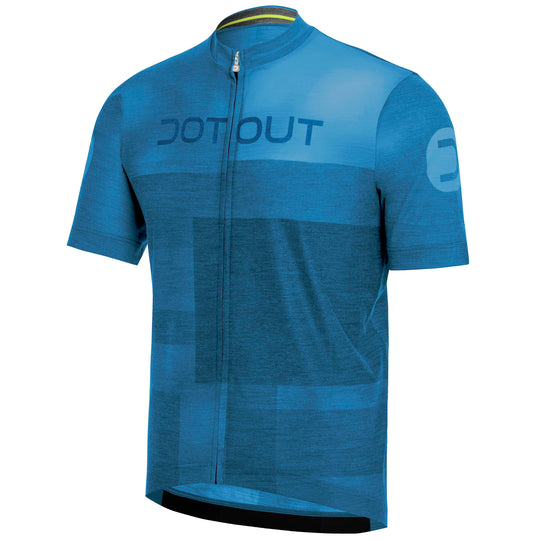 Maillot Dotout Square Wool - Bleu