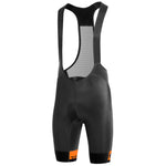 Dotout Team 2.0 bib shorts - Black orange