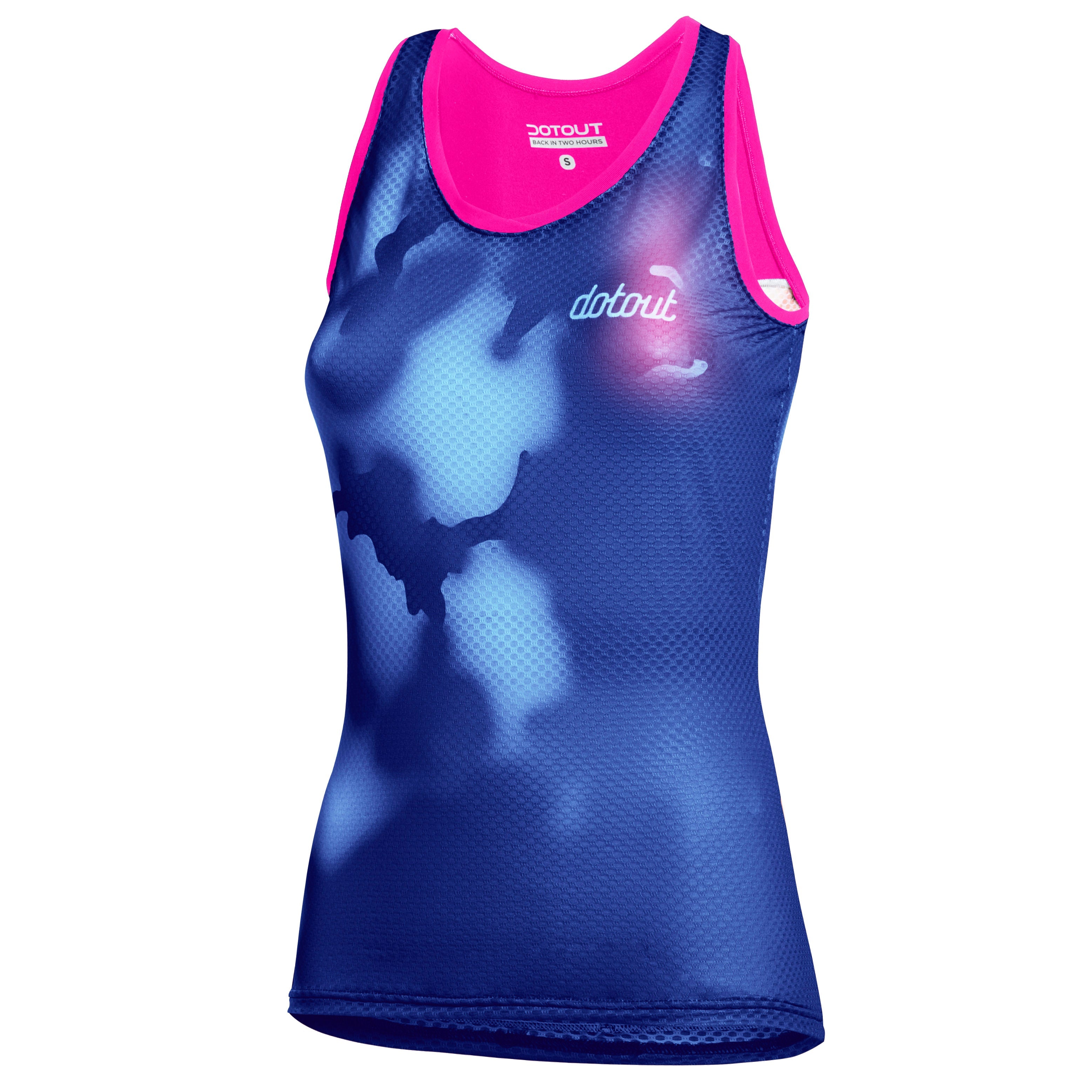 Top donna Dotout Mood 2.0 - Blu - H