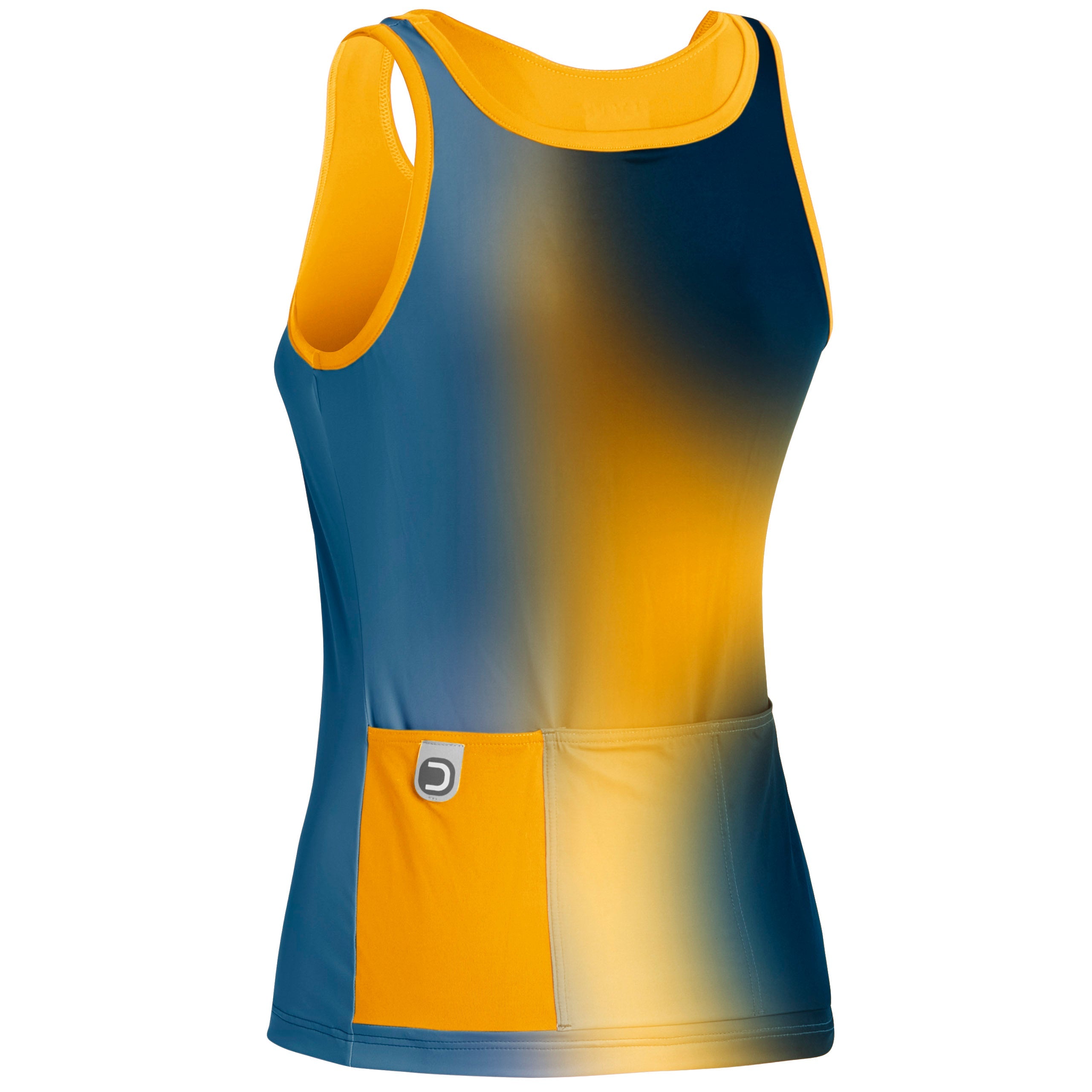 Top donna Dotout Flash - Giallo blu - M